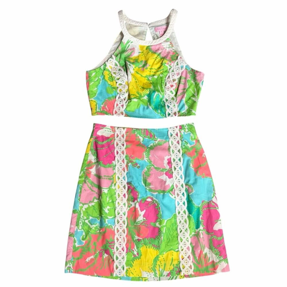 Lilly Pulitzer Vanna 2 Piece Set Size 2